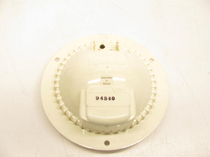 (2) Signal-stat 4061W 4'' Clear Round - Back-Up Lamp Lights