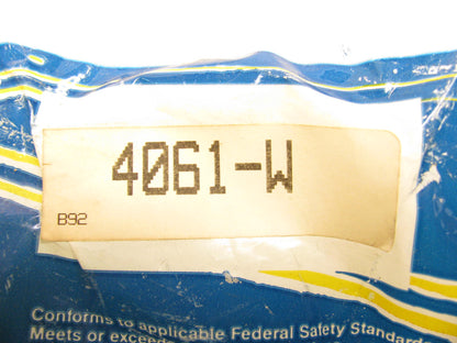 (2) Signal-stat 4061W 4'' Clear Round - Back-Up Lamp Lights