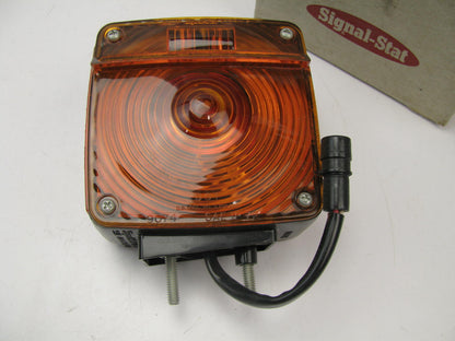 Vintage NEW OLD STOCK Signal-stat 4869 Turn Signal Light Stop Lamp - Red / Amber