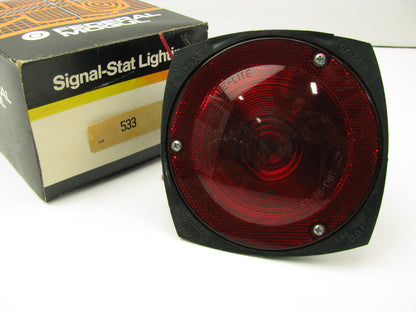 Vintage Signal-stat 533 Truck Trailer Stop Tail Turn Light RED Lamp