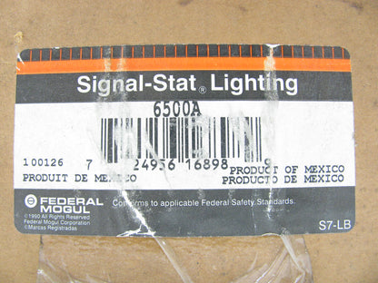 6500A - Signal-Stat Yellow Square  Turn Signal Light LENS, BUS & TRUCK