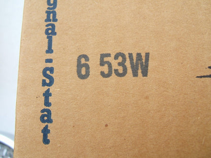 (2) Vintage Signal-stat 653W  4'' Chrome Marine Auxilary Work, Flood Light  Lamps