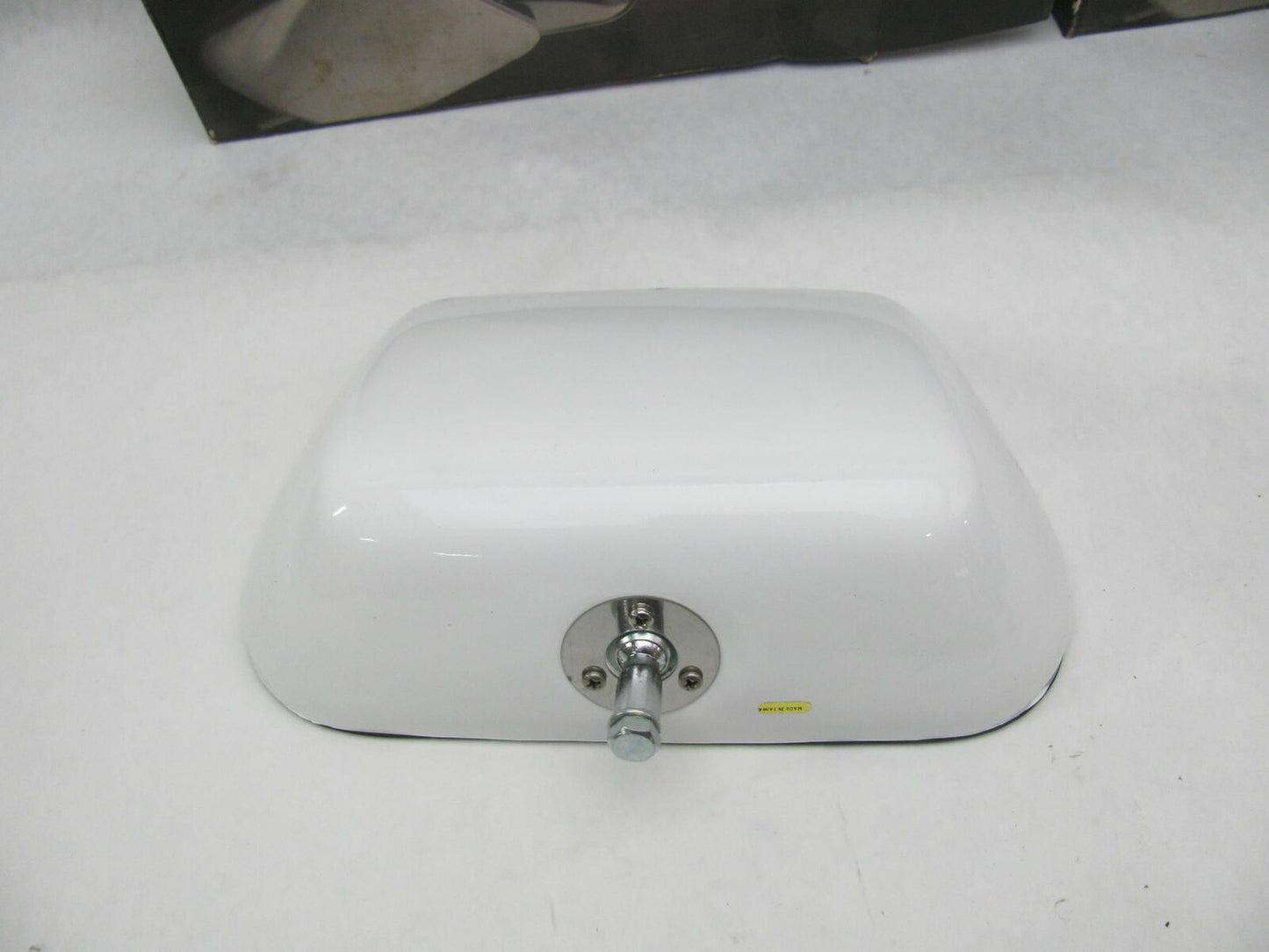 Signal-stat 7064 6.25'' X 9.5'' Paintable White Plastic Replacement Mirror Head