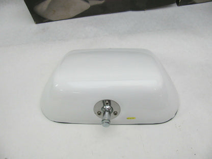 Signal-stat 7064 6.25'' X 9.5'' Paintable White Plastic Replacement Mirror Head