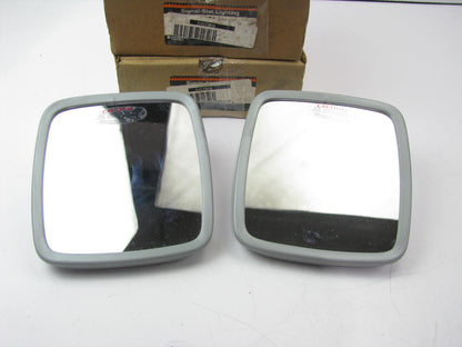 (x2) Signal-stat 7404  7''X6'' WHITE UNIVERSAL MIRROR