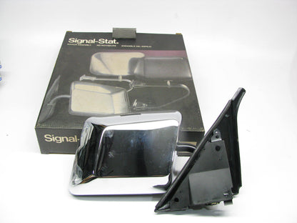 Signal-stat 7578 6''x7'' Rugged Plastic Chrome Plated Front Right Passenger Mirror