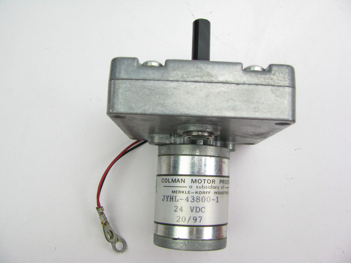 Vintage Signal-stat 88-31224 Rotating Beacon Signal Light Electric Motor 24 Volt