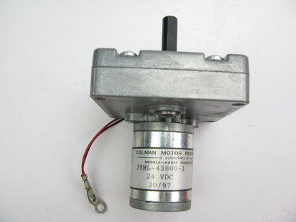 Vintage Signal-stat 88-31224 Rotating Beacon Signal Light Electric Motor 24 Volt