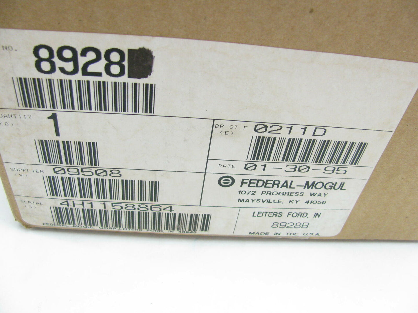 NOS Vintage RED Signal-stat 8928R Rotating Beacon Dome Lens ONLY 77-430