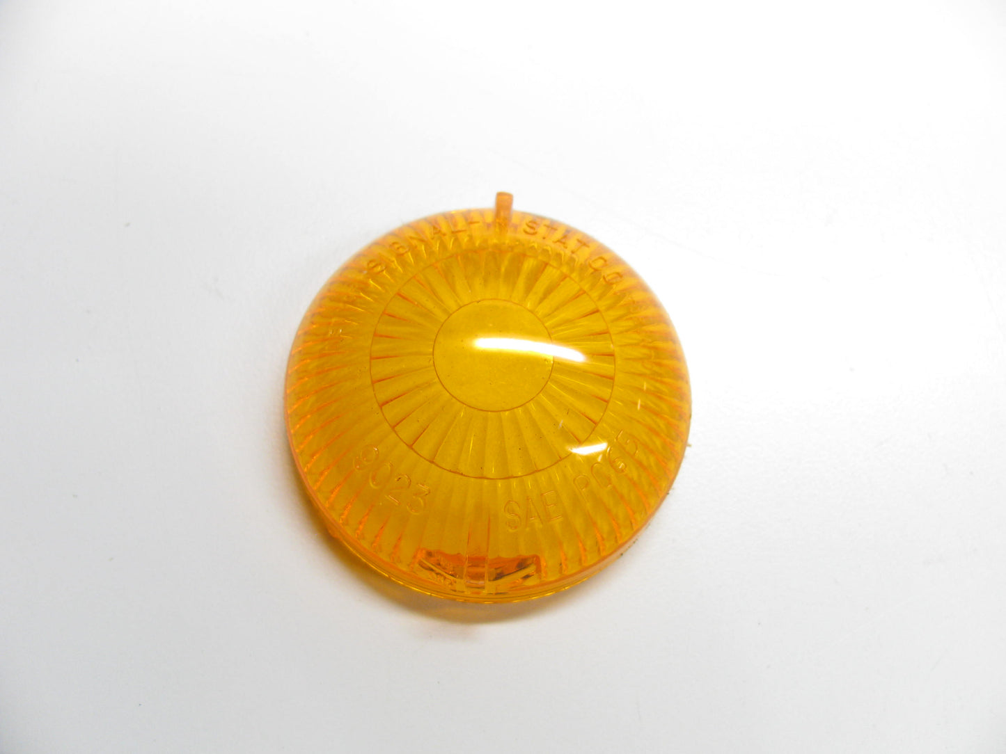 (x10) Vintage Round Amber  Clearance Marker Replacement  Lenses 9023A