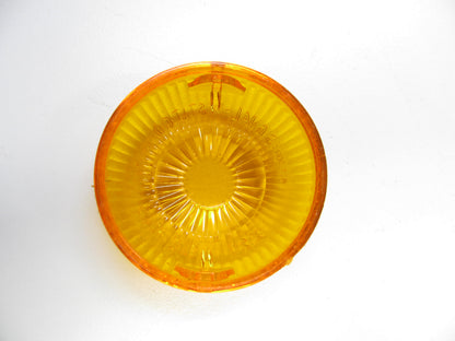 (x10) Vintage Round Amber  Clearance Marker Replacement  Lenses 9023A