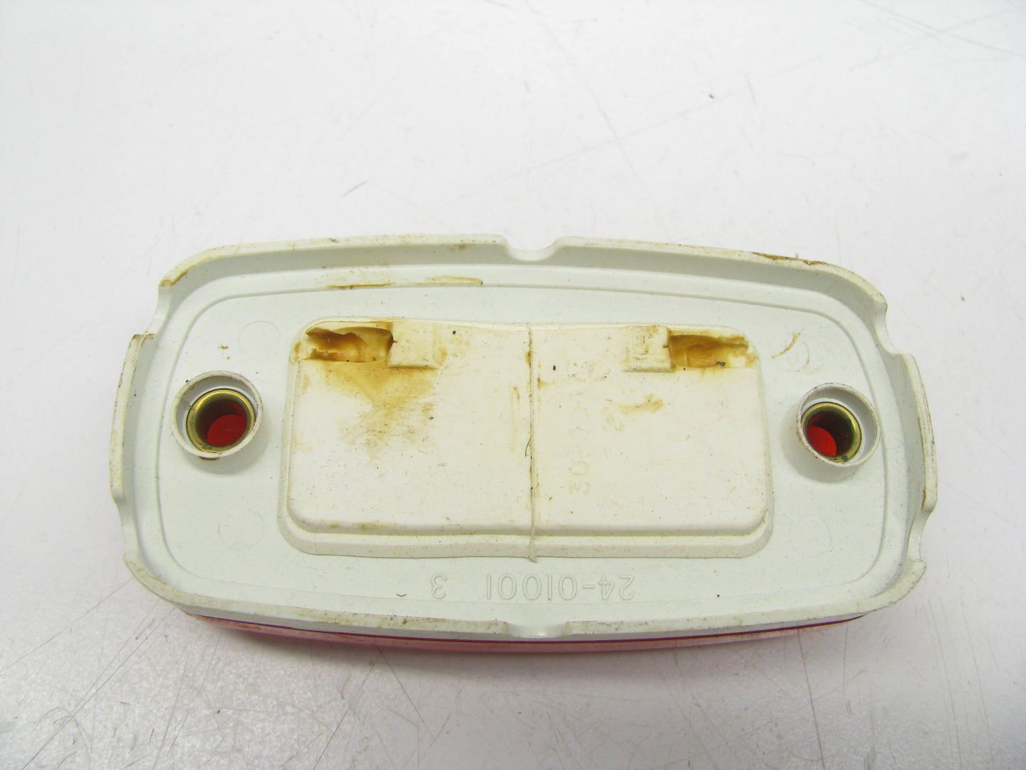 (2) Signal-stat 9075 4'' X 2'' Marker Light Lamp, Red