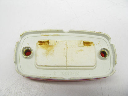 (2) Signal-stat 9075 4'' X 2'' Marker Light Lamp, Red