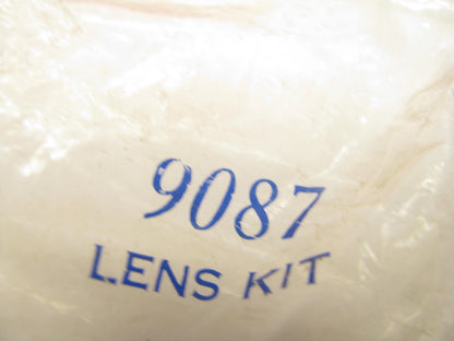 (x6) 9087 Signal-Stat 1 Screw Red  Replacement Lens For Cab Marker Lights