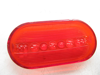 (2) Signal-Stat 9093D Red Side Marker Light Lamp Replacement Lens