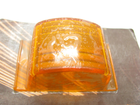 (2) Signal-stat 9005 Side Marker Lights Replacement LENS AMBER