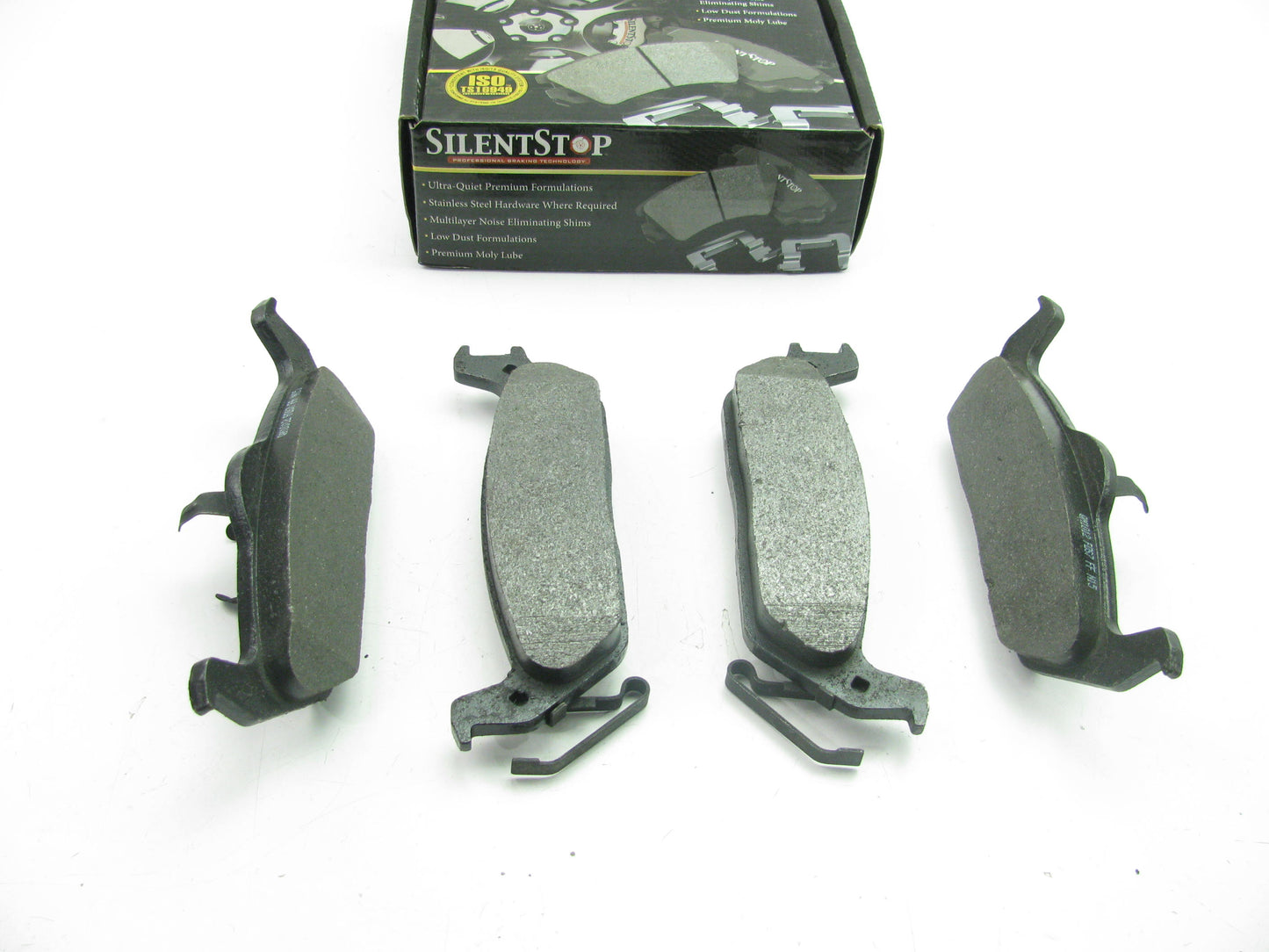 Silent Stop QM1012 Semi-Metallic Disc Brake Pads - Rear