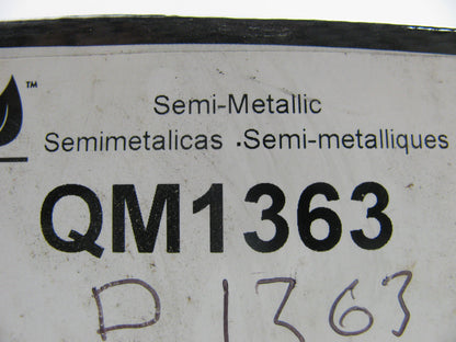 Silent Stop QM1363 Semi-Metallic Disc Brake Pads - Front