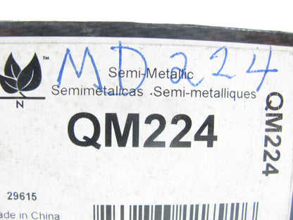 Silent Stop QM224 Semi-Metallic Disc Brake Pads