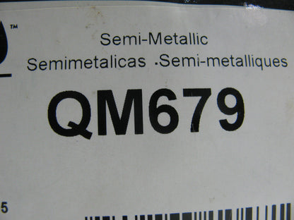 Silent Stop QM679 Semi-Metallic Disc Brake Pads - Front