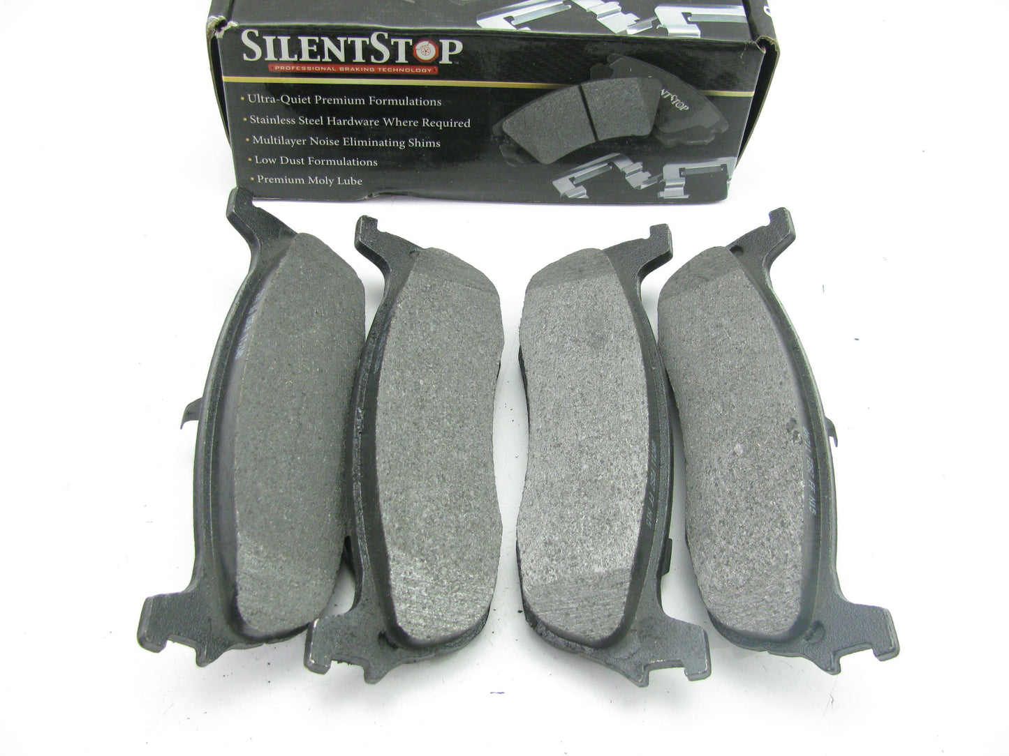 Silent Stop QM711 Semi-Metallic Disc Brake Pads - Rear