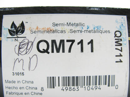 Silent Stop QM711 Semi-Metallic Disc Brake Pads - Rear