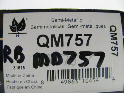 Silent Stop QM757 Semi-Metallic Disc Brake Pads - Rear