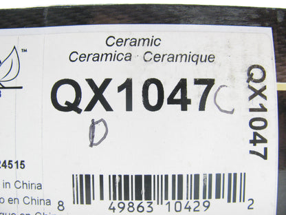 Silent Stop QX1047 Ceramic Disc Brake Pads - Front