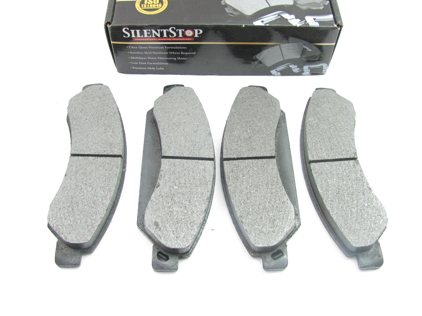 Silent Stop QX1092 Ceramic Disc Brake Pads - Front