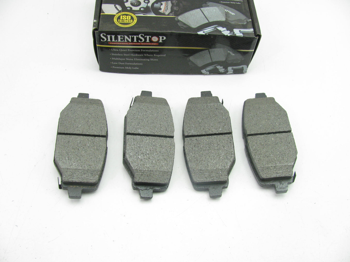 Silent Stop QX1596 Ceramic Disc Brake Pads - Rear