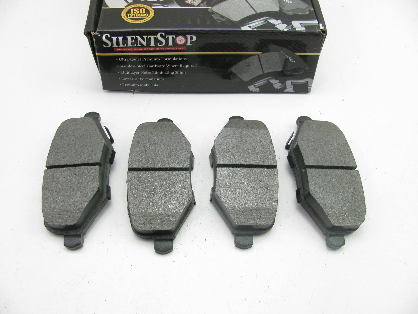 Silent Stop QX1719 Ceramic Disc Brake Pads - Rear