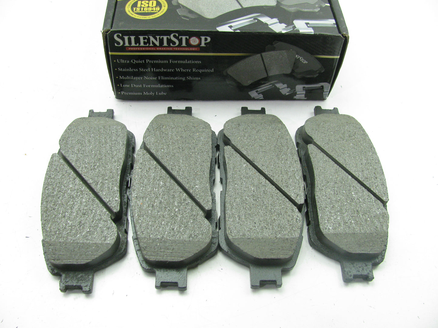 Silent Stop QX906 Ceramic Disc Brake Pads - Front