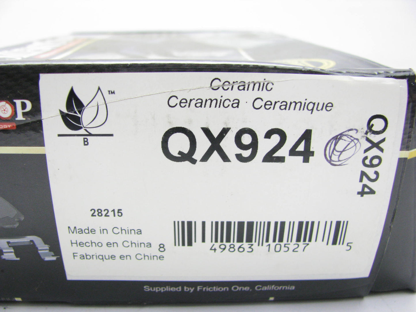 Silent Stop QX924 Ceramic Disc Brake Pads - Front