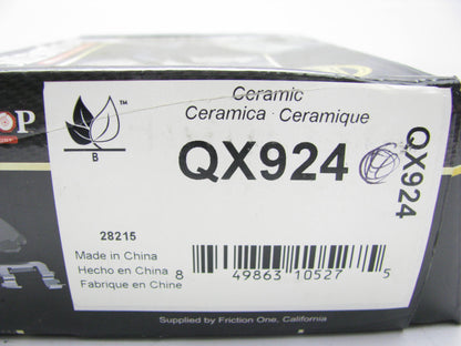Silent Stop QX924 Ceramic Disc Brake Pads - Front