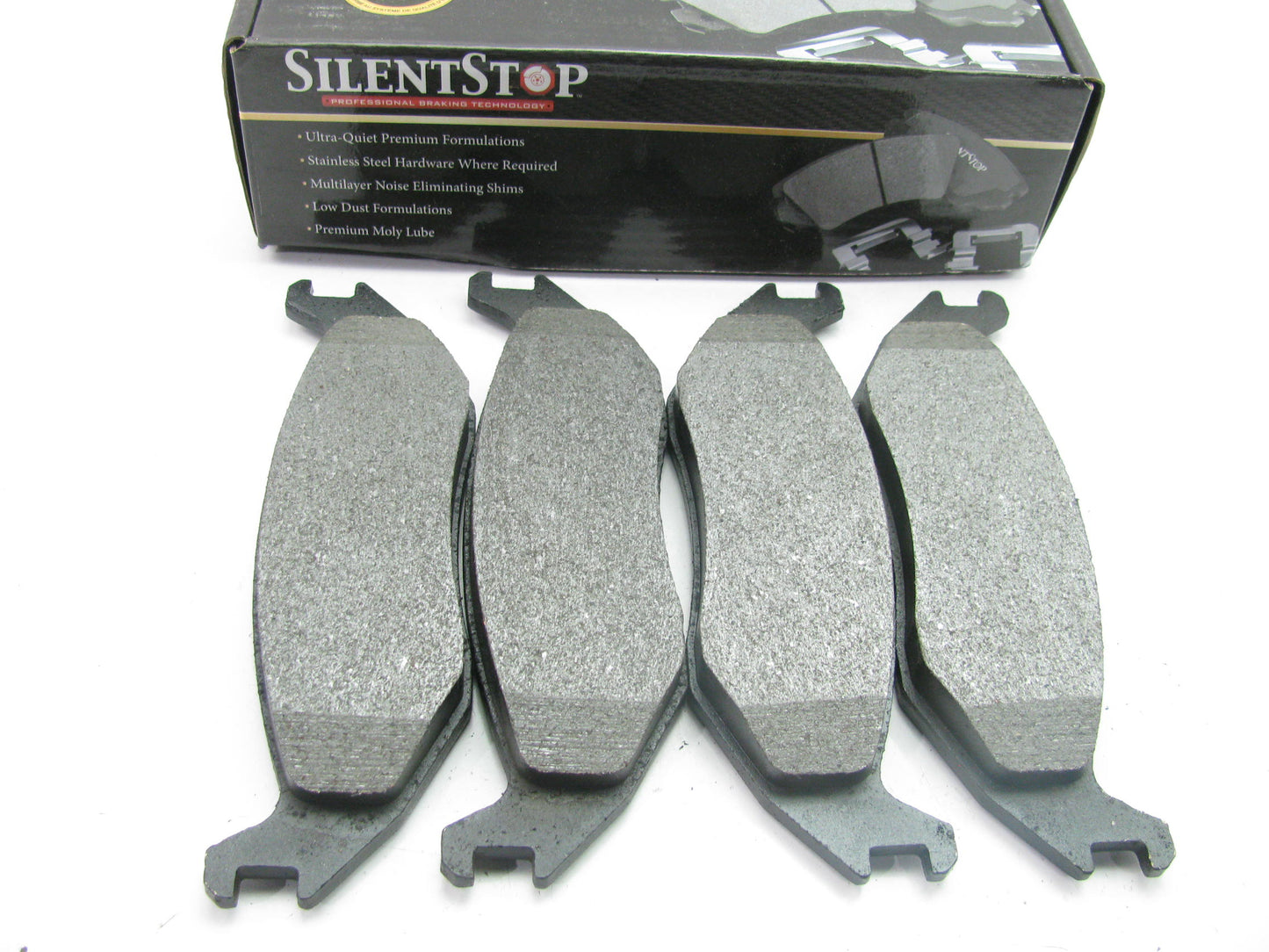 Silent Stop QX967A Ceramic Disc Brake Pads - Rear