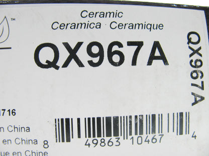 Silent Stop QX967A Ceramic Disc Brake Pads - Rear