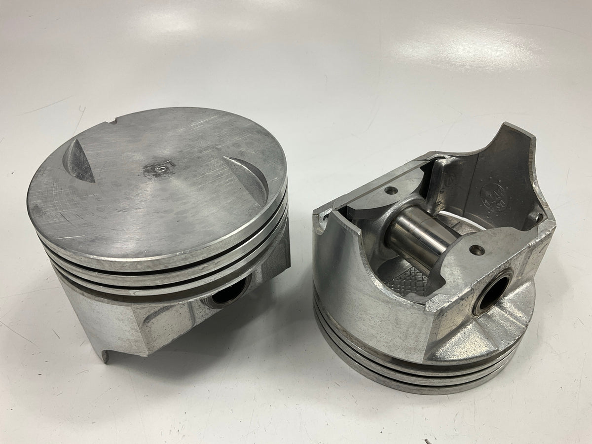 Silvolite 1448 STD Size Flat Top Piston Set - GM Chevy 454 7.4L Big Block