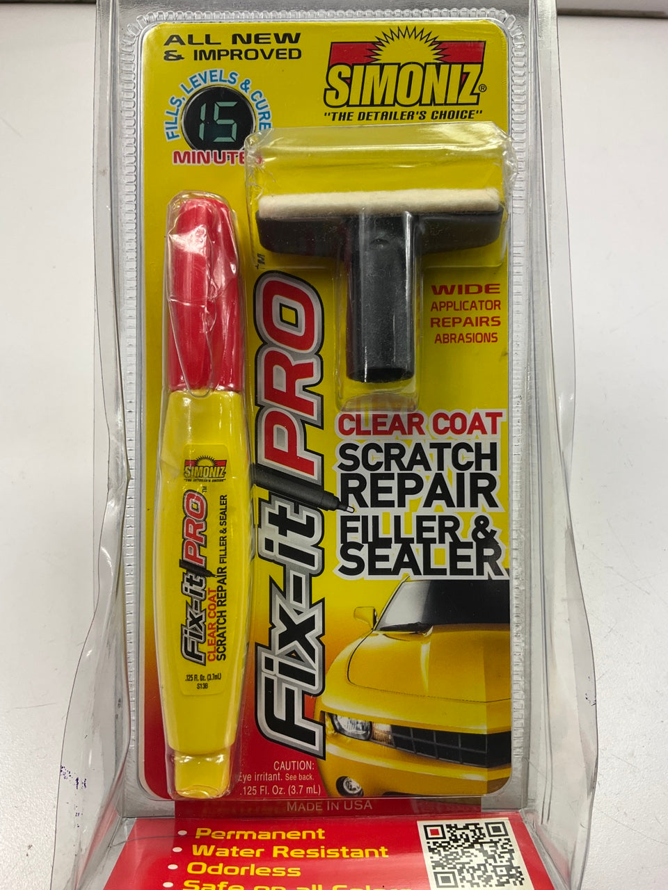 Simoniz S13B Fix It Pro Clear Coat Scratch Repair Pen Filler & Sealer Pen