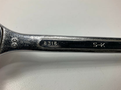 VINTAGE - SK Hand Tool 8315 15mm Metric Combination Wrench - MADE IN USA