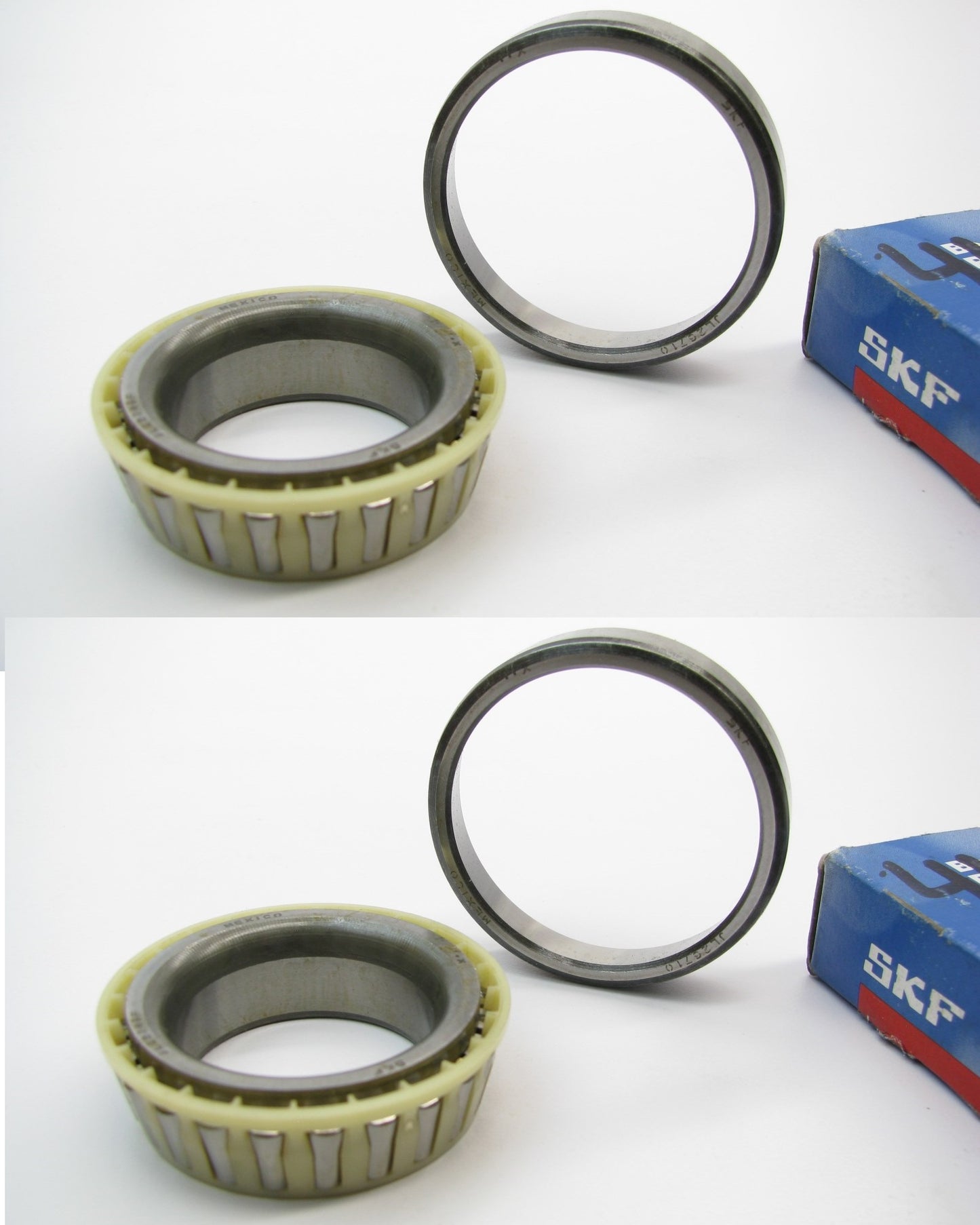 (2) SKF BR39 Rear Inner Wheel Bearings