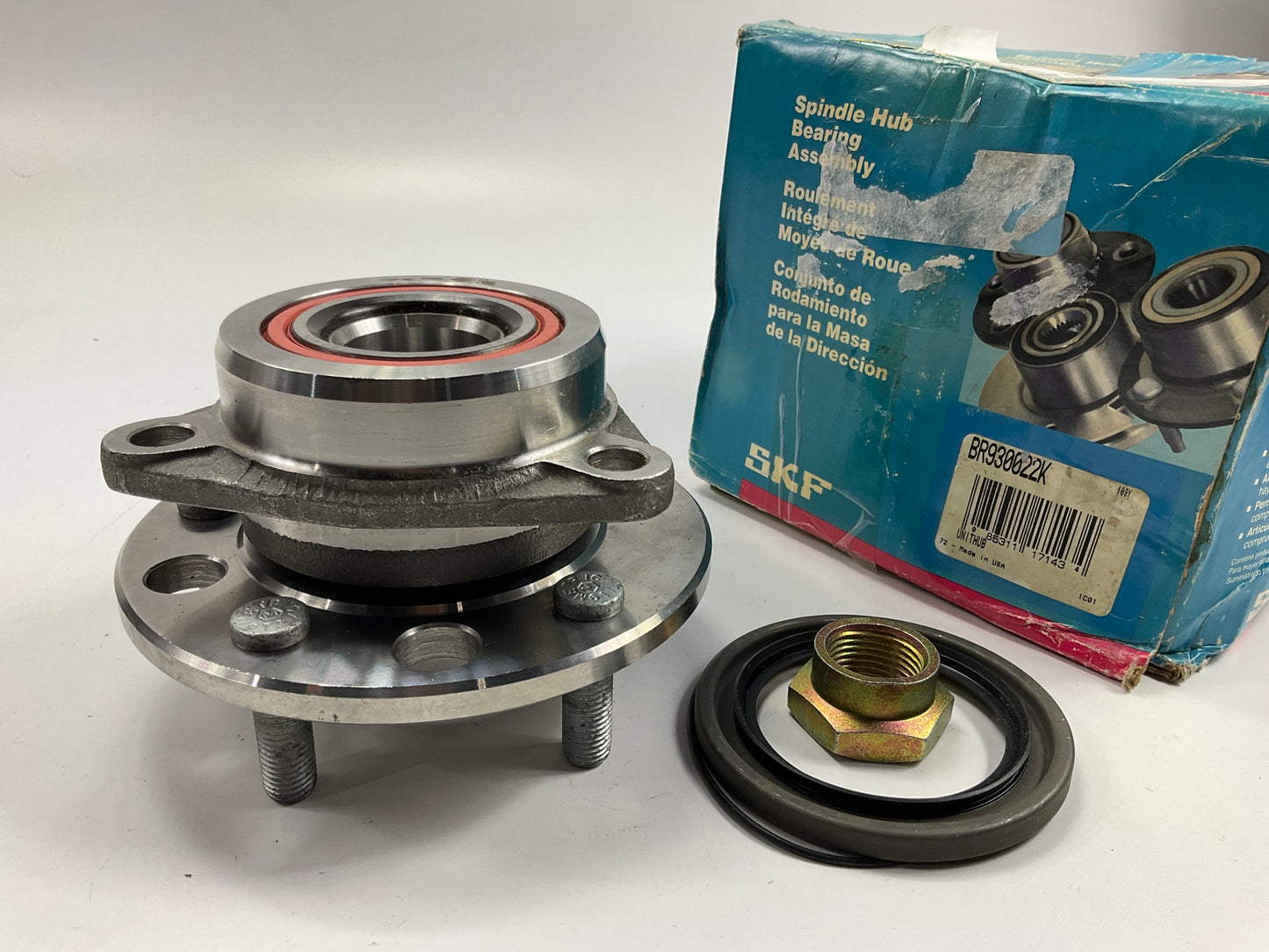 SKF BR930022K Wheel Bearing And Hub Assembly Repair Kit, Front