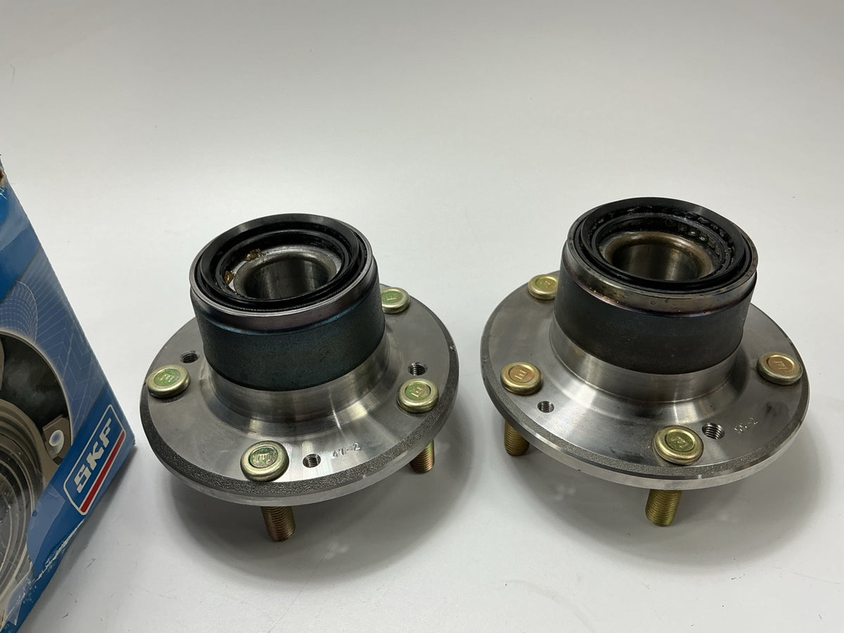 (2) SKF BR930037 Rear Wheel Bearing Hub