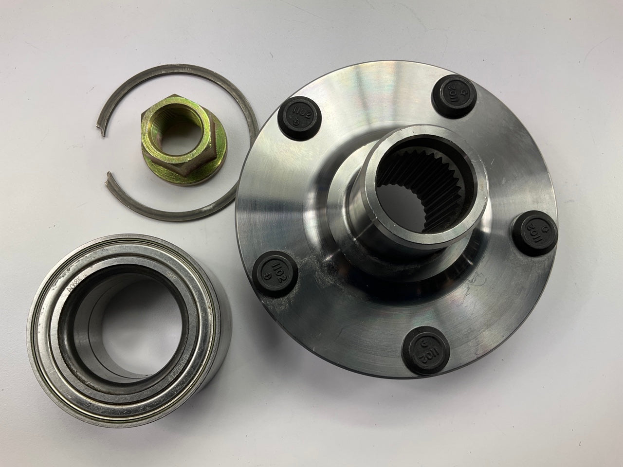 SKF BR930600K Front Axle Bearing And Hub Assembly Repair Kit