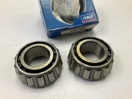 (2) SKF LM11949 Front Outer Wheel Bearing