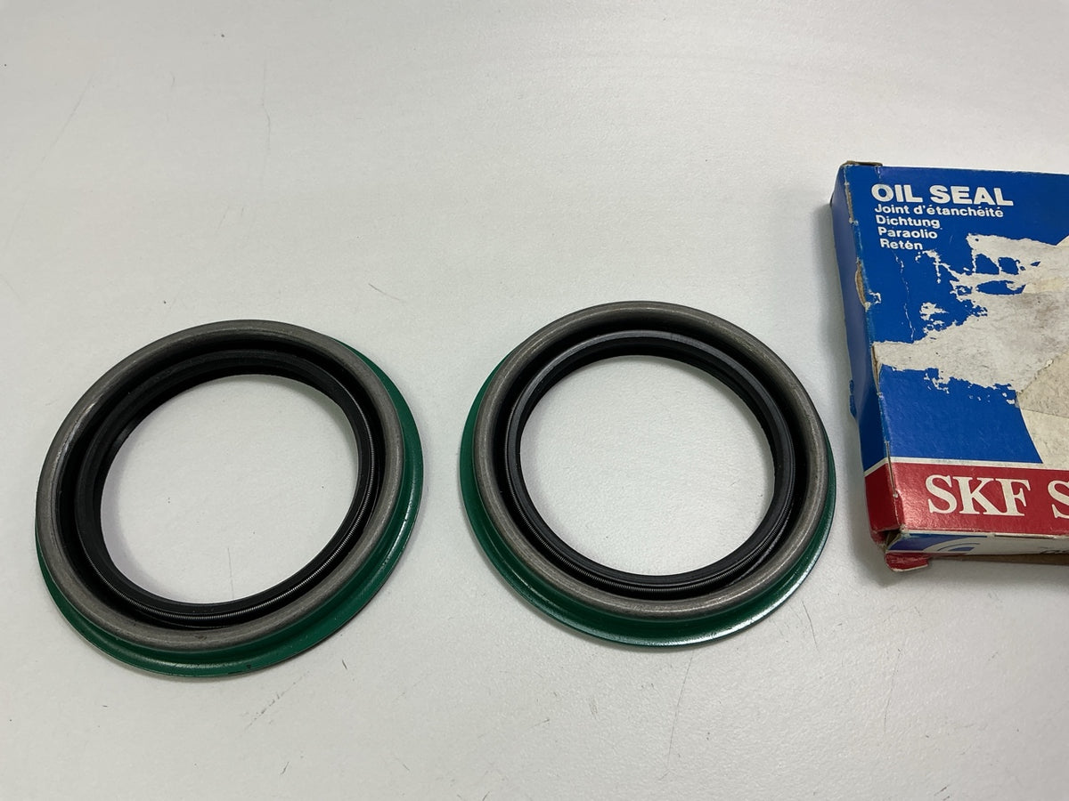 (2) SKF OS24917 Wheel Seal - 3.307'' OD X 2.500'' ID X 0.460'' Wide