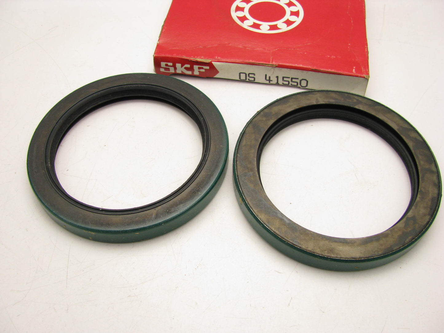 (2) SKF OS41550 Rear Wheel Seal