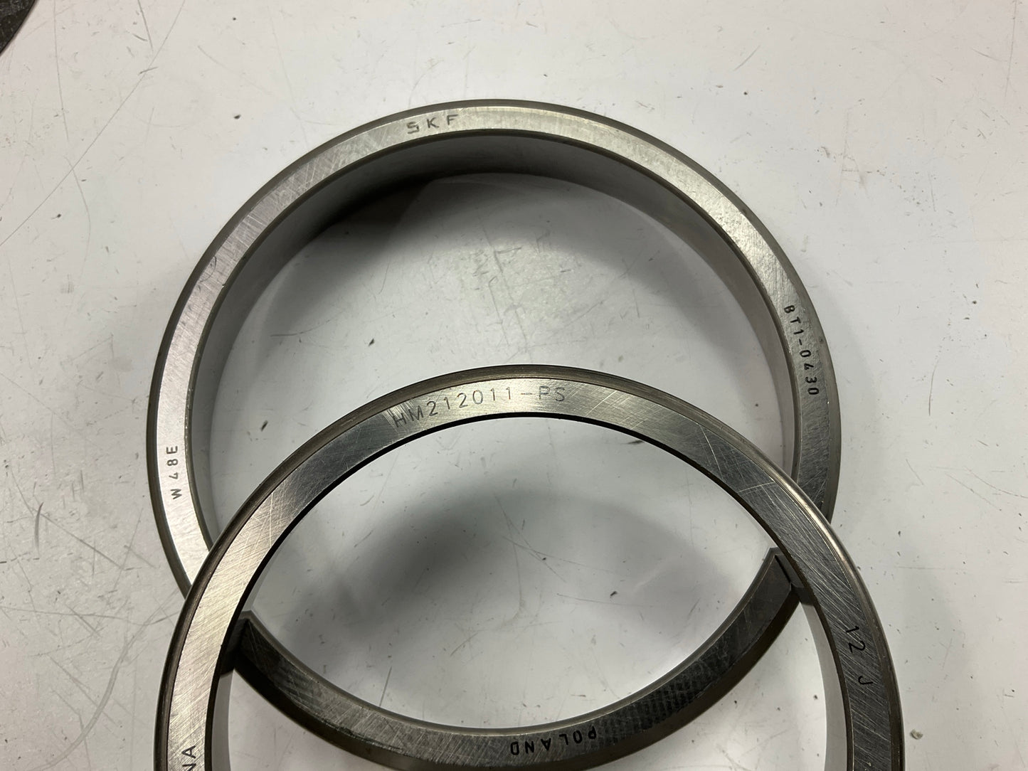 SKF TNSK1 Trailer Axle Wheel Bearing Rebuild Kit: SET427, SET431, 46300, 1643