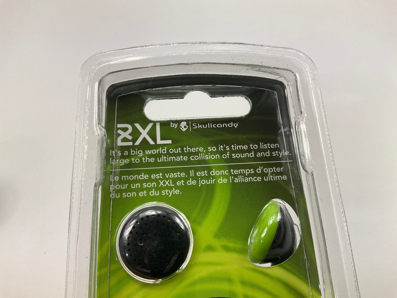 Skullcandy X2OFFZ-823 2XL GREEN Offset In-ear Earbud Headphones, 3.5mm Jack