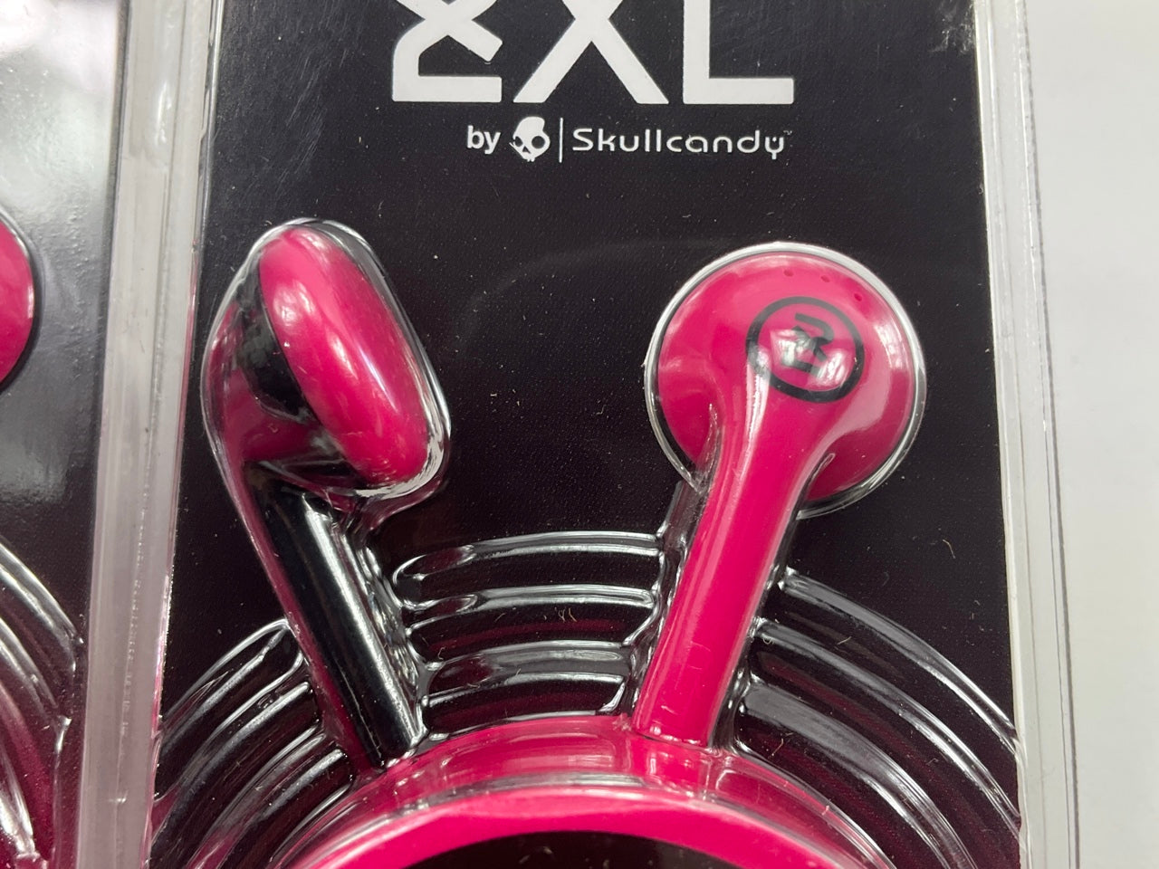 3 X Skullcandy X2OFFZ-820 2XL PINK Offset In-ear Earbud Headphones, 3.5mm Jack