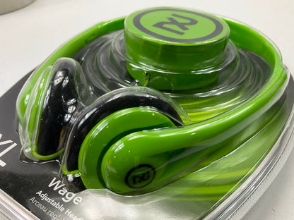 Skullcandy GREEN 2XL Wage Wired Headphones X5WGFZ-823